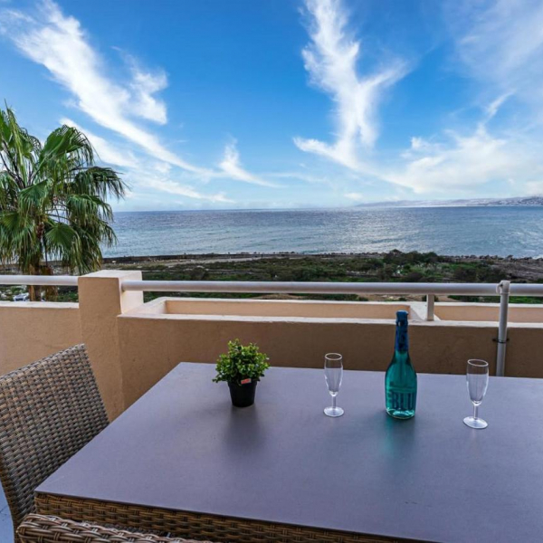 The balcony with sea view